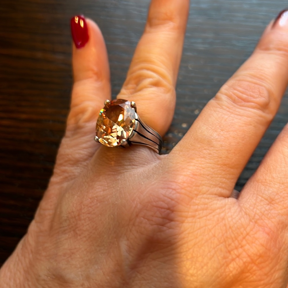 Citrine ring